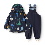 Liewood - Zestaw przeciwdeszczowy Manu, dino roar / classic navy