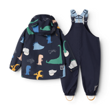 Liewood - Zestaw przeciwdeszczowy Manu, dino roar / classic navy