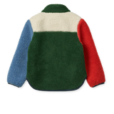 Liewood - Kurtka polarowa Noam, garden green multi mix