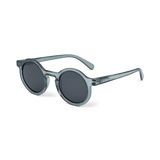Liewood - Okulary przeciwsłoneczne Darla Whale Blue transparent (4-10 lat)