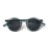 Liewood - Okulary przeciwsłoneczne Darla Whale Blue transparent (4-10 lat)