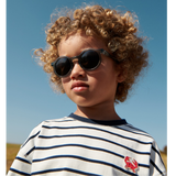 Liewood - Okulary przeciwsłoneczne Darla Whale Blue transparent (4-10 lat)