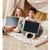 Liewood - Tablica do rysowania Zora 13,5”, Croco / Dove blue