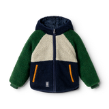 Liewood - Kurtka dwustronna Jackson, garden green multi mix