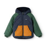 Liewood - Kurtka dwustronna Jackson, garden green multi mix