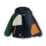 Liewood - Kurtka dwustronna Jackson, garden green multi mix
