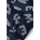 Liewood - Ponadczasowa kurtka puchowa z kapturem Adelina, letters / classic navy