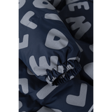Liewood - Ponadczasowa kurtka puchowa z kapturem Adelina, letters / classic navy