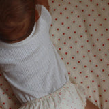 Konges Slojd - Body niemowlęce Minnie, optic white