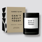Candly&Co - Świeca zapachowa No.1 Geranium/Kadzidło, Can't adult today