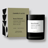 Candly&Co - Świeca zapachowa No.4 Pinia/Paczuli, BEST FRIEND