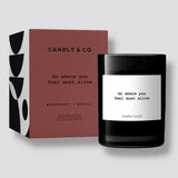 Candly&Co - Świeca zapachowa No.5 Bergamotka/Neroli, Go where you feel most alive