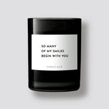 Candly&Co - Świeca zapachowa No.6 Galbanum/Drzewo Sandałowe, So many of my smiles begin with you