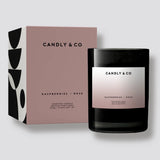 Candly&Co - Świeca zapachowa No.7 Maliny/Róża