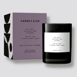 Candly&Co - Świeca zapachowa No.8 Kwiat Lotosu/Piżmo, You and I are more than friends.