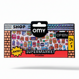OMY - Odlotowe winylowe naklejki Boutique, supermarket