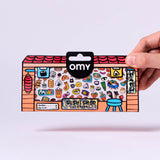 OMY - Odlotowe winylowe naklejki Boutique, sushi