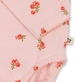 Konges Slojd - Body dziecięce na długi rękaw Basic, rosa pink