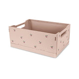 Konges Slojd - Zestaw składanych pudełek do przechowywania 2szt, cherry blush