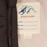 Konges Slojd – Pikowana kurtka Alpi, chocolate brown