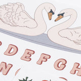 Konges Slojd - Naklejki back to school, swan
