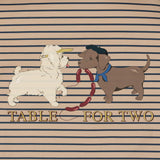 Konges Slojd - Zestaw przeciwdeszczowy Palme Dog, stripe la mer