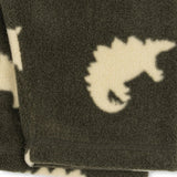 Konges Slojd - Ciepłe spodnie polarowe Tavi, dino silhouette