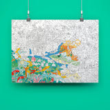 OMY - Kolorowanka 100x70cm - Dżungla