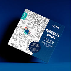 OMY - Kolorowanka 100x70cm - Football