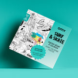 OMY - Gigantyczna kolorowanka 100x70 - Surf&Skate