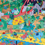 OMY - Plakat wyklejanka - Dinozaury