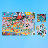 OMY - Plakat wyklejanka - Dinozaury