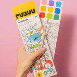 PUQUU - Akwarelowa kolorowanka, pet party