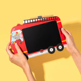 PUQUU - Tablet LCD do rysowania, wóz strażacki