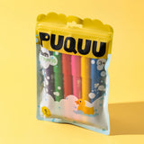 PUQUU - Kredki do wanny - 6 kolorów