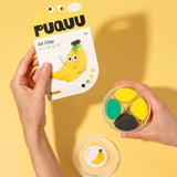 PUQUU - Masa plastyczna Air Clay, banan
