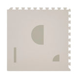 OLYA Kids - Mata piankowa puzzle, shape sage