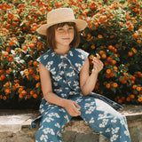 Tinycottons - Spodnie Blossoms Denim