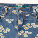 Tinycottons - Spodnie Blossoms Denim