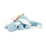 Jellycat - Smok błękitny, 50 cm