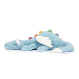 Jellycat - Smok błękitny, 50 cm