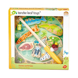 Tender Leaf Toys - Drewniana gra zręcznościowa- Łowienie w stawie