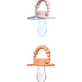 LUU Kids - Zestaw smoczków: Velvet Blush i Summer Apricot