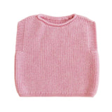 HVID - Kamizelka niemowlęca z wełny merino Harvey, cotton candy