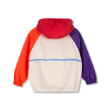 Wynken - Loco Jacket Nylon Ecru / Violet / Tangerine
