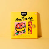 OMY - Zestaw kreatywny do wyklejania pomponami, donut