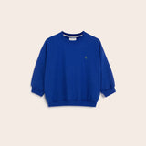 Gang Tales - Bluza Dresowa Rascal Cobalt Oliwkowy Haft