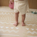 OLYA Kids - Mata piankowa puzzle, boho sand