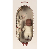 Konges Slojd - Zestaw prezentowy: wózek dla lalek z lalką Cherie, Cherry