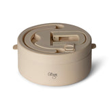 OUTLET Citron - Termos obiadowy z podziałką 400ml, Beige